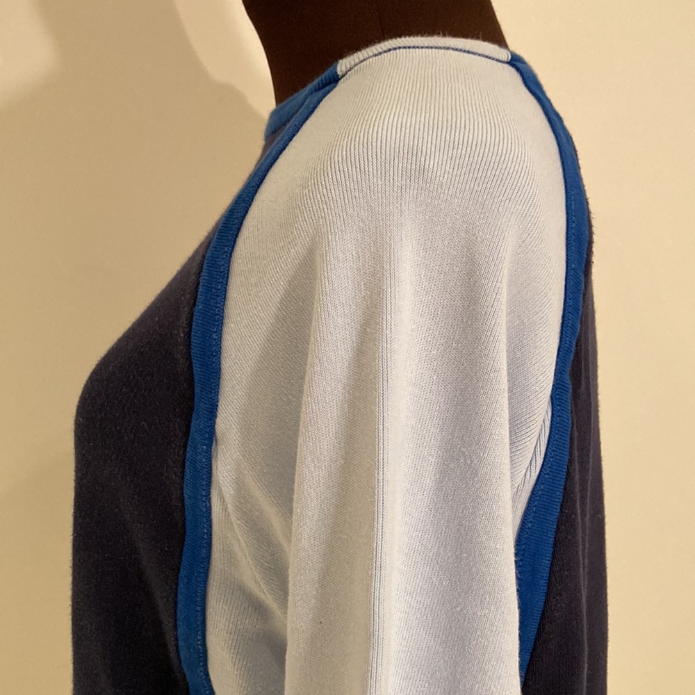 Lacoste pullover dynamic Colorblocking blues 40 - Picture 7 of 14